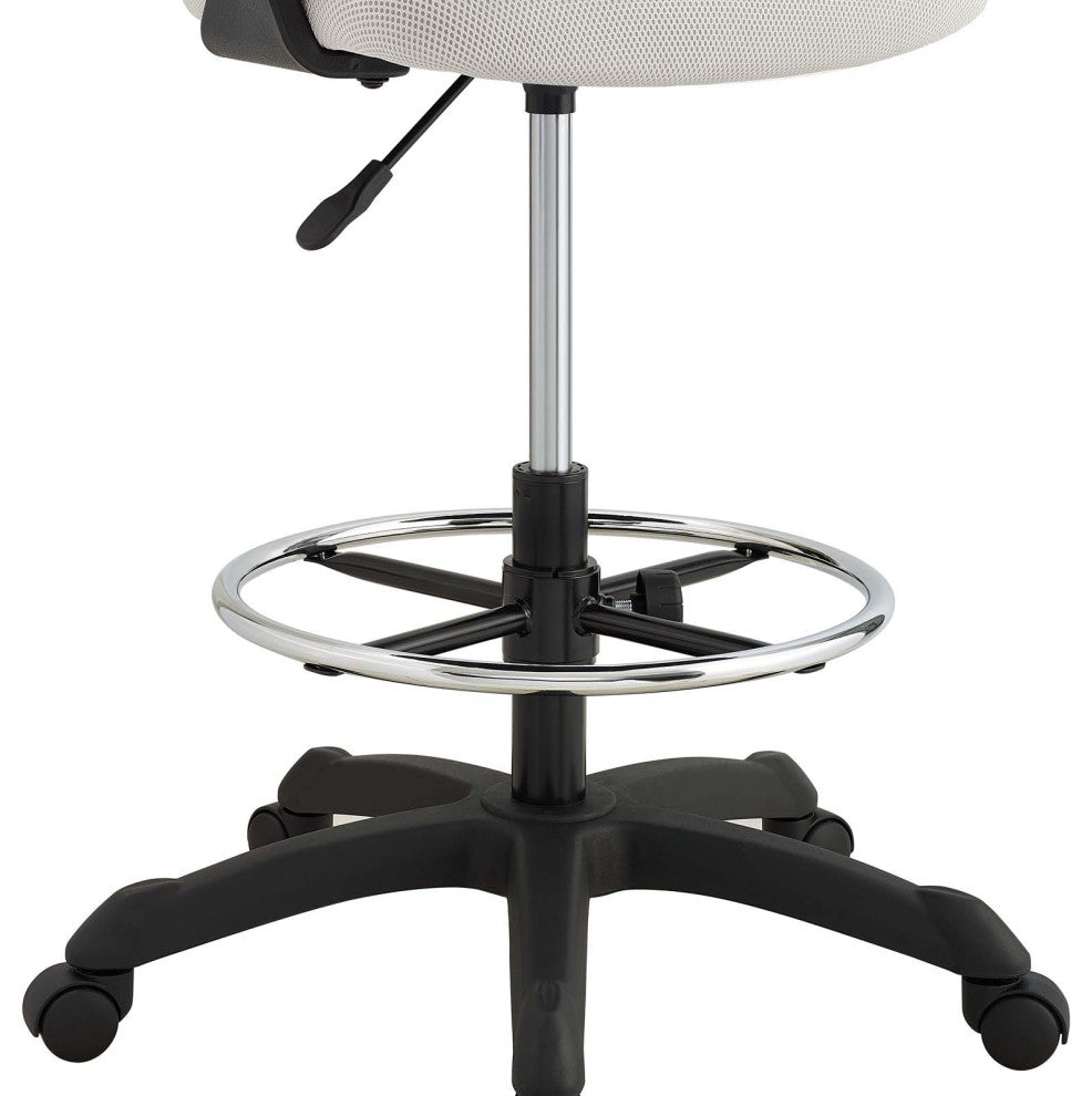 Gray Thrive Mesh Drafting Chair
