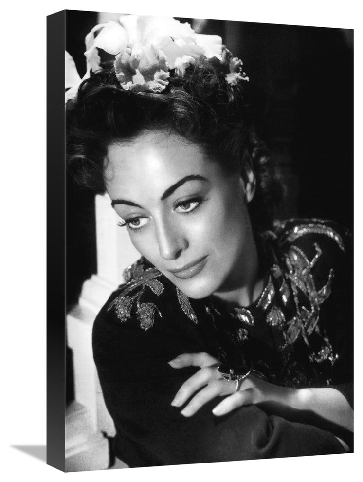 "Joan Crawford" Stretched Canvas Giclee by Hollywood Photo Archive, 15x22"