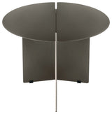 ORU Steel Side Table, Burned Metal, Medium