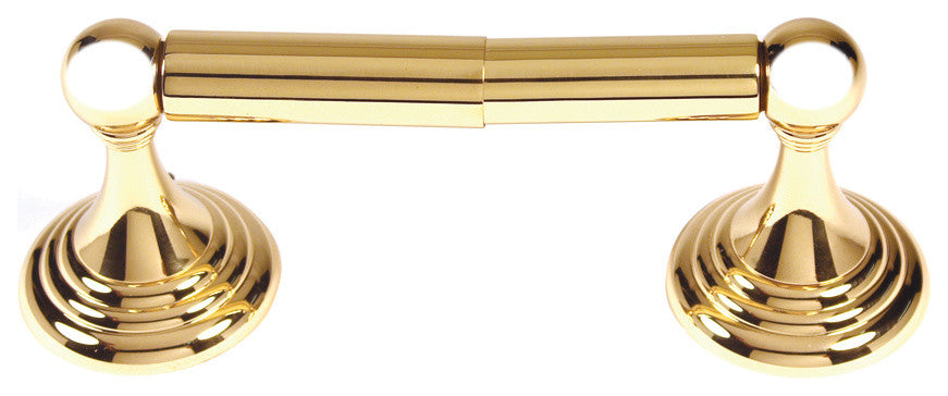 Alno Tissue Holder in Polished Brass
