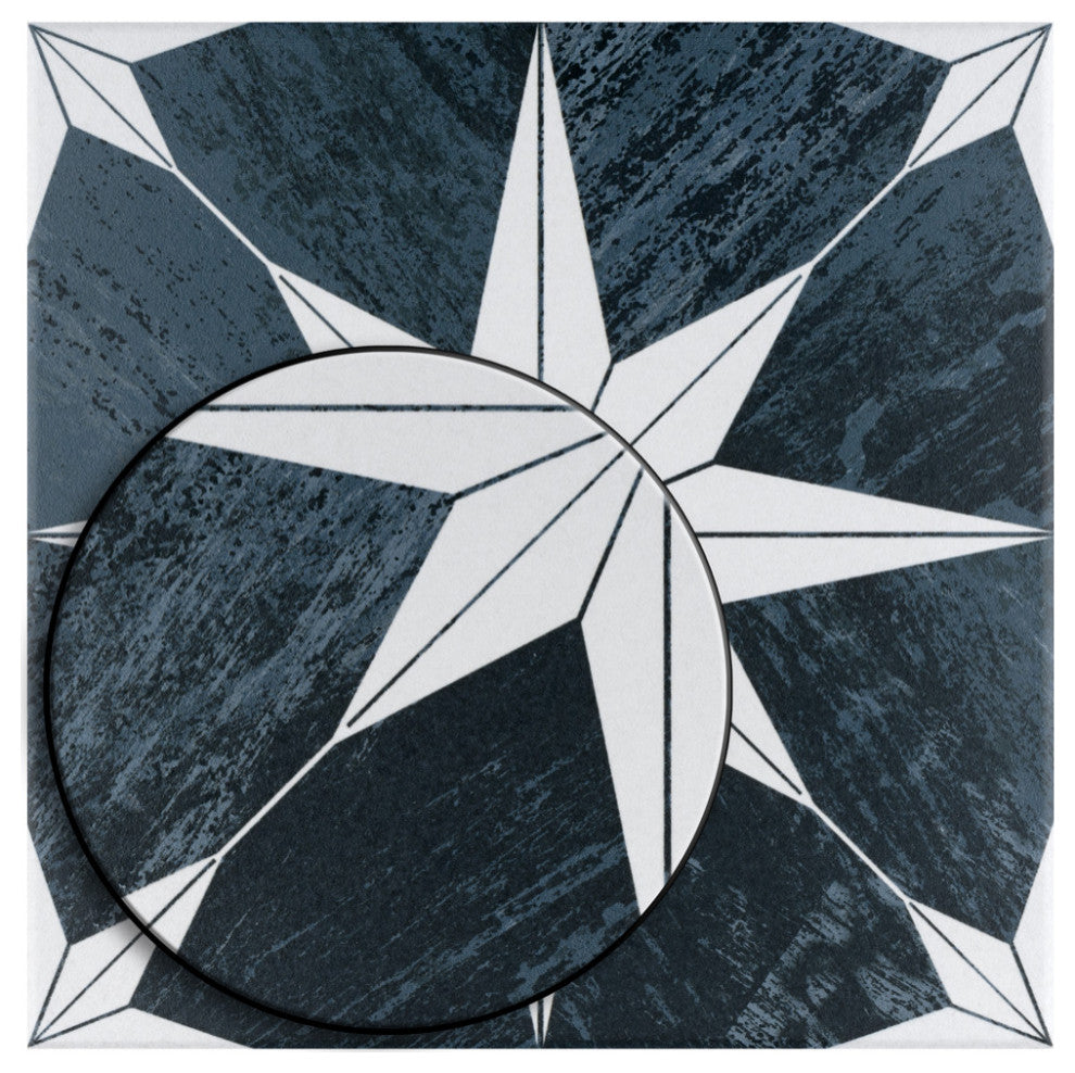 Cassis Stella Porcelain Floor and Wall Tile Sample