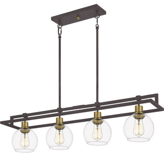 Dobbs 4-Light Island Light, Old Bronze