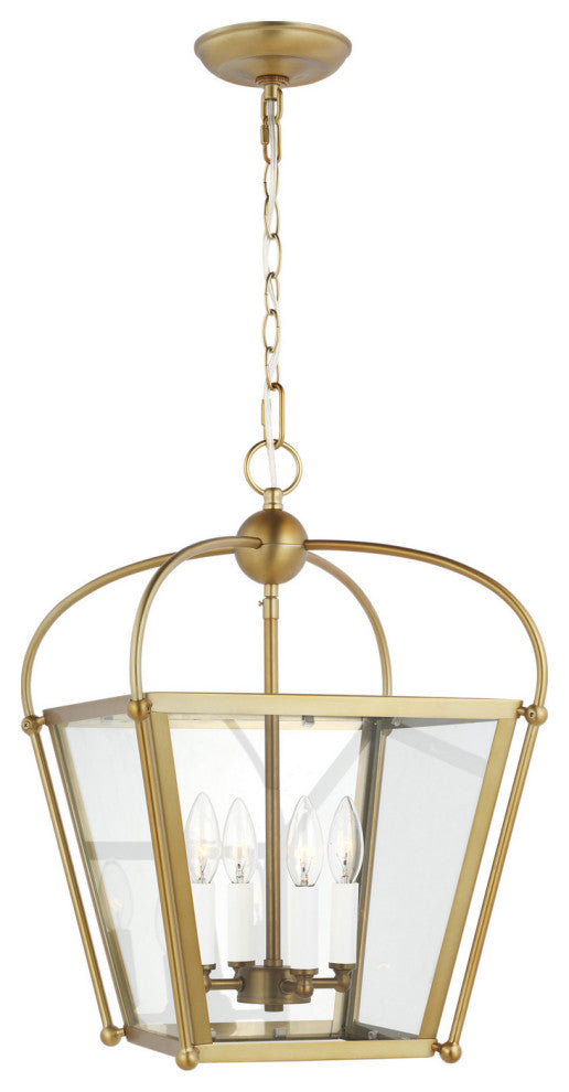 Visual Comfort Studio 5191004-848 4-Light Foyer, Charleston