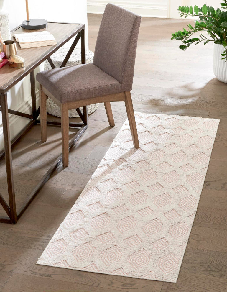 Unique Loom Sabrina Soto Casa Havana Area Rug, Pink, 2' 3 X 8' 0 Runner