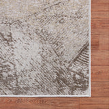 Machine Washable Cooper Ivory/Brown Rug