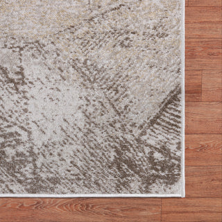 Machine Washable Cooper Ivory/Brown Rug