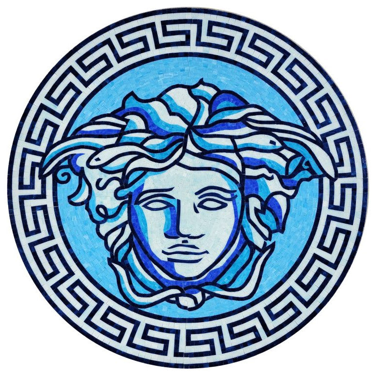 Glass Goddess Medallion