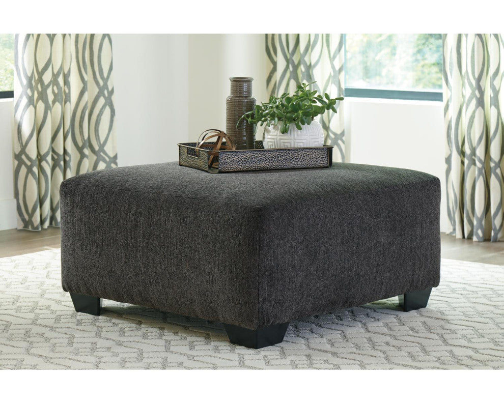Ballinasloe Smoke Oversized Accent Ottoman