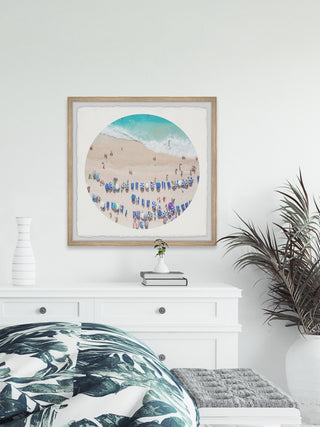 "Plush Summer" Framed Painting Print, 12x12