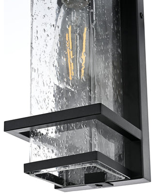 Home Living 4.5" Outdoor Wall Sconce, Black
