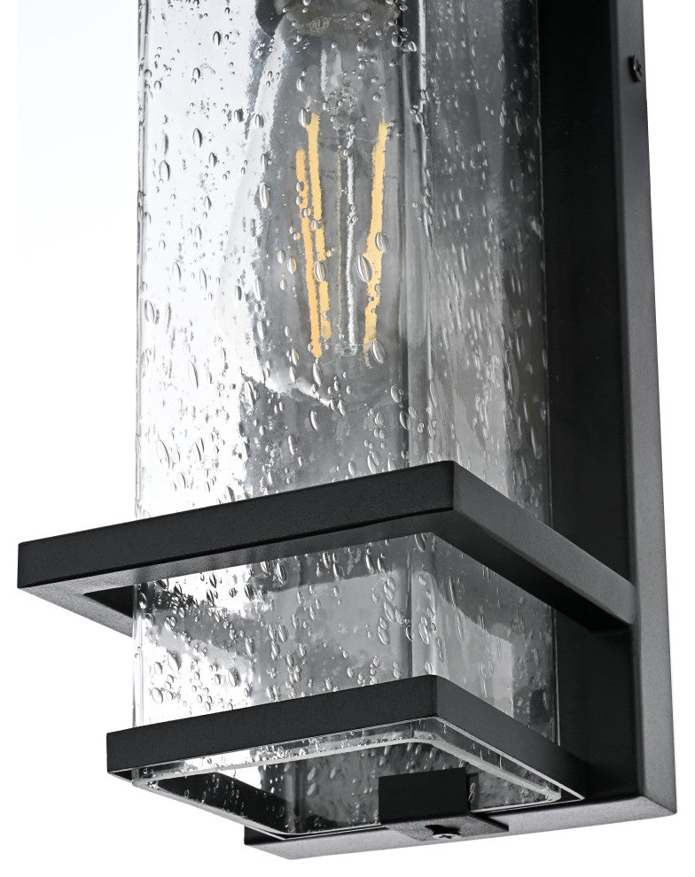 Home Living 4.5" Outdoor Wall Sconce, Black