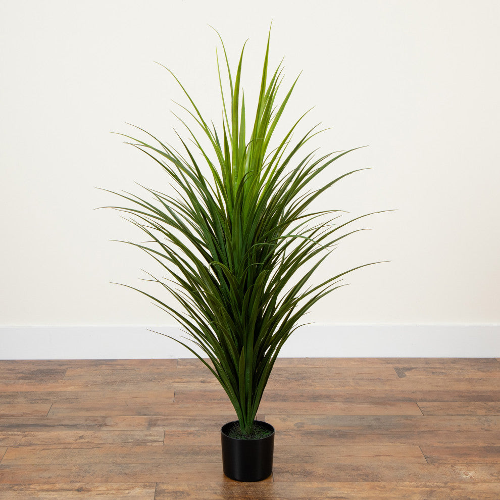 4ft. UV Resistant Artificial Grass Plant, Indoor/Outdoor