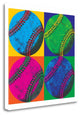 "Ball Four Baseball" By Wild Apple Portfolio, Giclee on Gallery Wrap Canvas