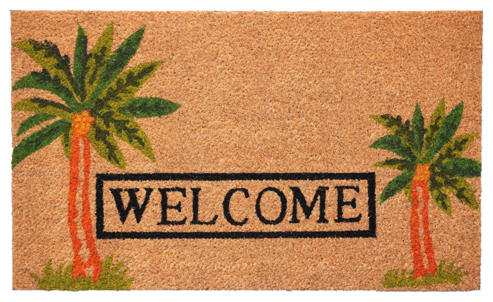 Palm Welcome Doormat