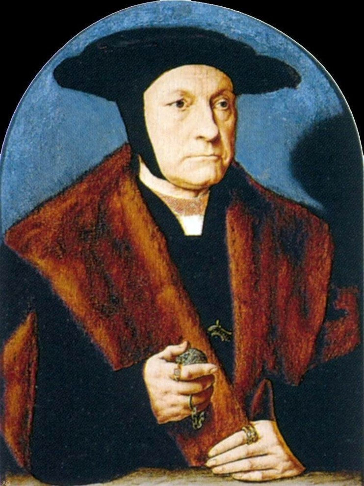 Barthel Bruyn Portrait of a Man, 21"x28" Wall Decal Print