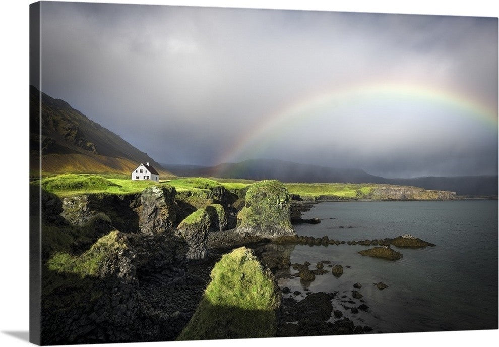 "White House" Wrapped Canvas Art Print, 48"x32"x1.5"
