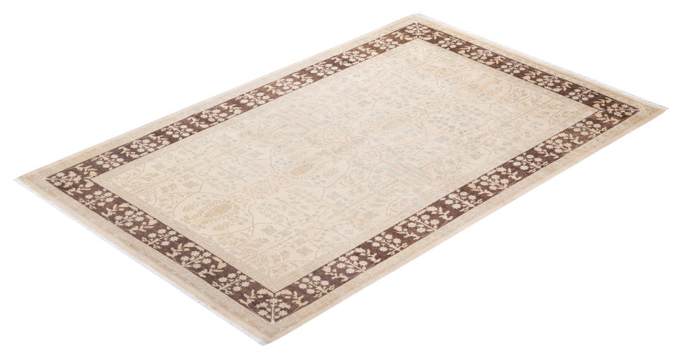 ECLECTIC, Hand Knotted Area Rug 9' 1" X 5' 10"