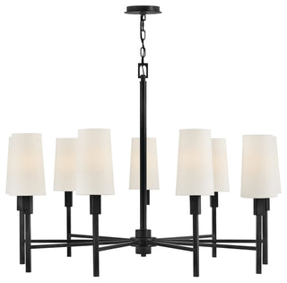 Hinkley Fenwick Large Chandelier, Black