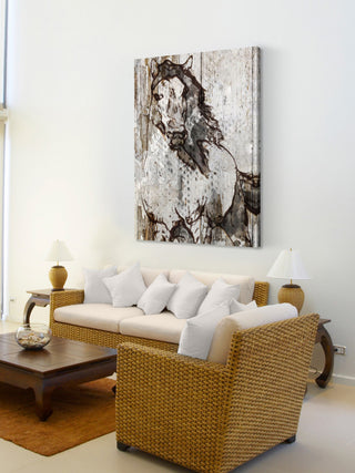 "Running Wild" Painting Print on Wrapped Canvas
