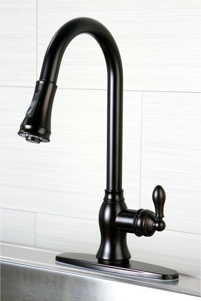 GSY777XACL-P American Classic Single-Handle Pull-Down Sprayer Kitchen Faucet, Oi