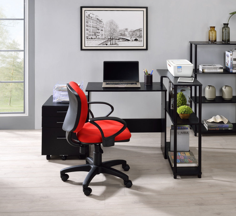 Ievi Writing Desk, Black