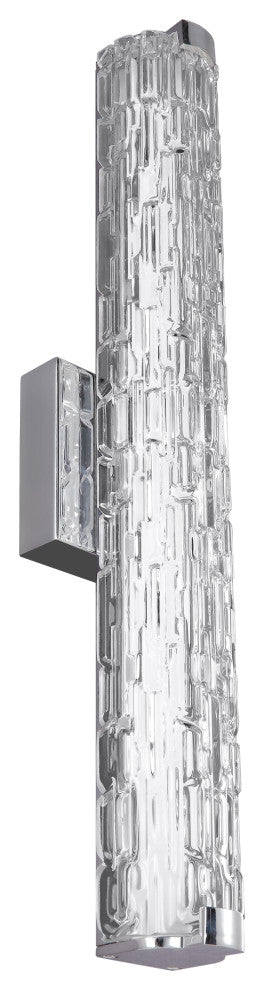 Cutler 24" LED Vanity, Chrome