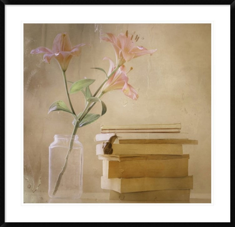 "Slowly But Surely" Framed Digital Print by Delphine Devos, 38"x38"