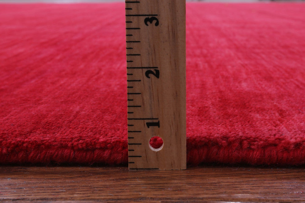 10' Square Persian Gabbeh Handmade Wool Rug - Q15030