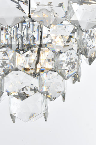 Home Living 20" Chandelier, Chrome