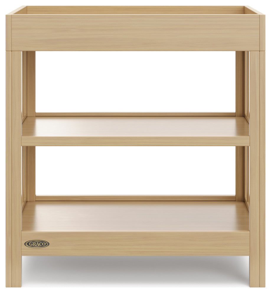 Graco Teddi Changing Table With Water-Resistant Changing Pad, Driftwood