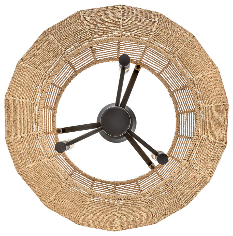 Hinkley Lighting 40383 Luca 3 Light 21"W Lisa McDennon Pendant / - Black