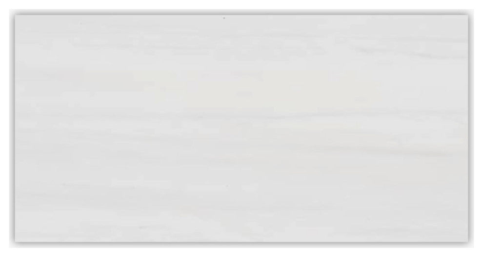 Bianco Dolomiti Honed 3x6 Marble Tile