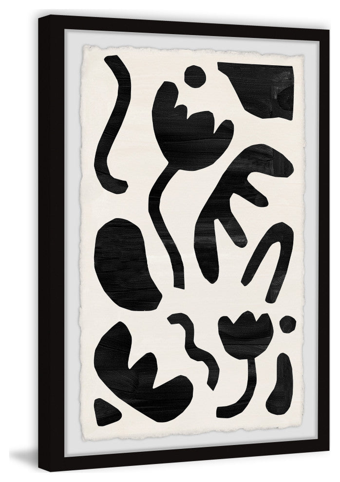 "Complicated Formation" Framed Painting Print, 24x36