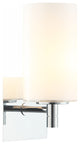 Matteo Lighting S04901CHOP Wall Sconce, Chrome Finish