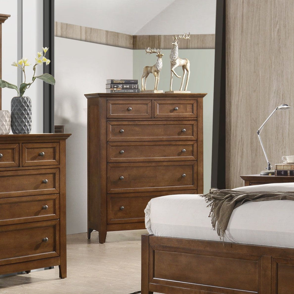 San Mateo 6-Drawer Standard Chest, Tuscan