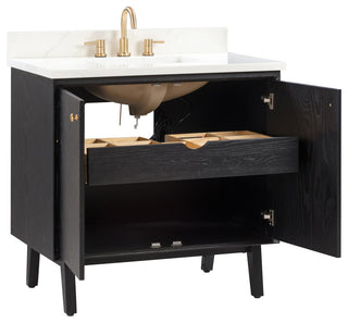 Adelle Vanity Combo Collection, Black, 37