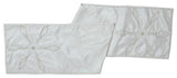 14" X 90" Beaded Snowflakes Table Runner