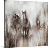 Grazing I Wrapped Canvas Art Print, 20"x20"x1.5"