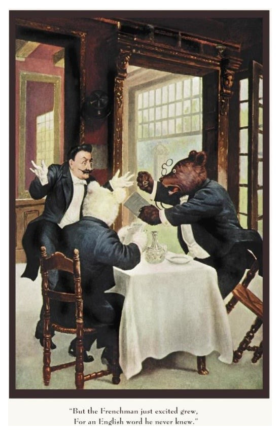 "Teddy Roosevelt's Bears: The Frenchman" Paper Print by R.K. Culver, 18"x26"