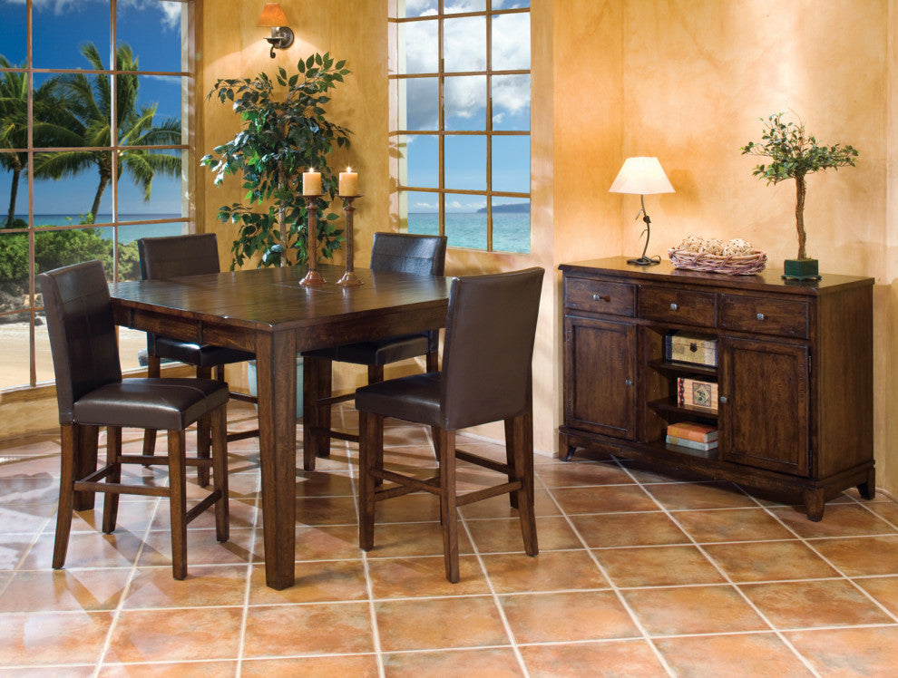 Intercon Furniture Kona Gathering Table in Raisin