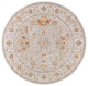 Avant Garde AVT-2319 Traditional Rust/Gray 5'3" Round Area Rug