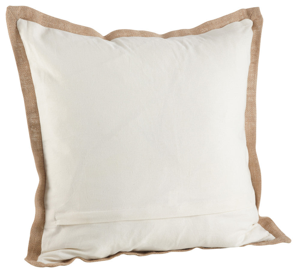 Octopus Print Cotton Down Filled Throw Pillow