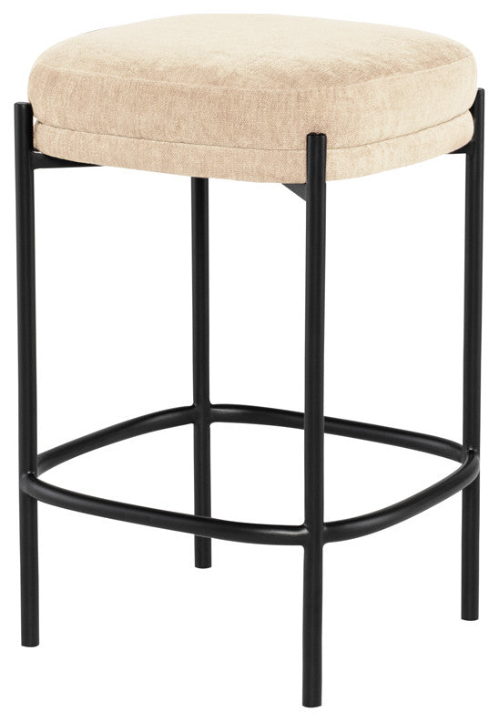 Inna Almond Fabric Bar Stool, HGMV255