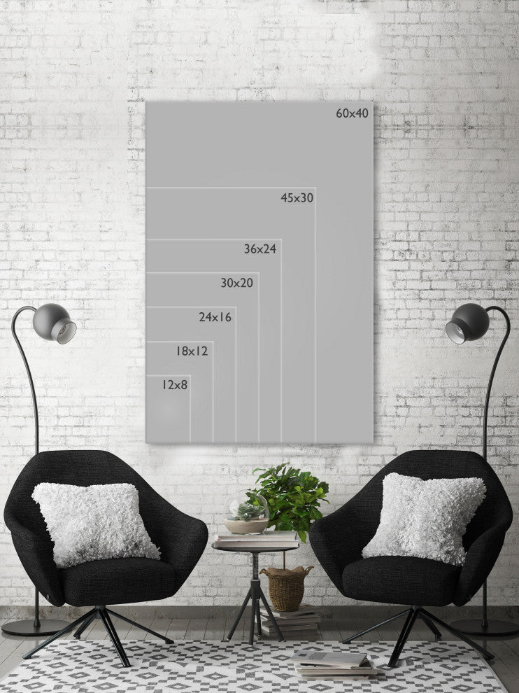 "Planets in Orbit" Painting Print on Wrapped Canvas, 40x60