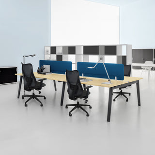 Ergonomic Office Desk Chair With Adjustable Lumbar High Mesh Back, Black