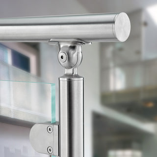 Polished Brass Flush End Cap 2" OD