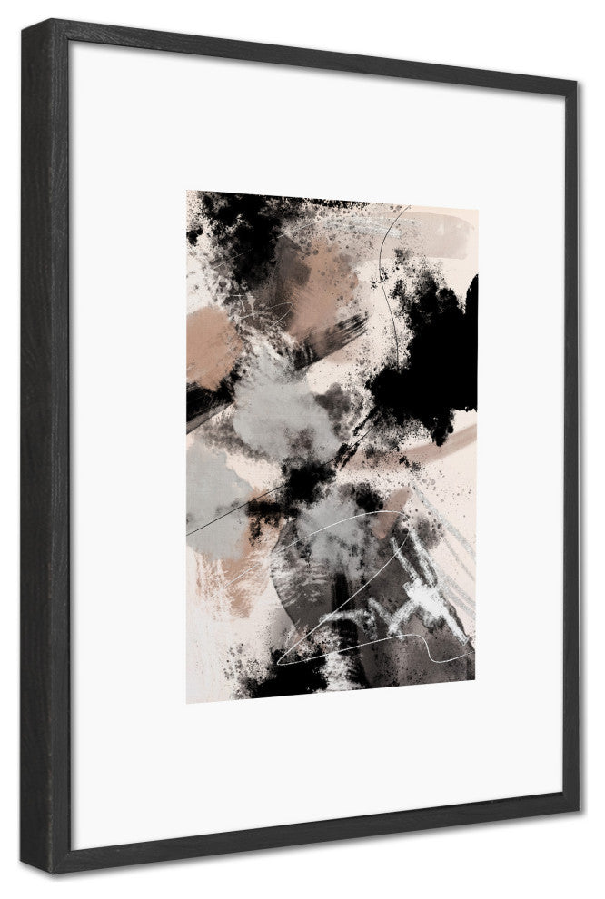 Splash Storm' Framed Print Wall Art by 1X