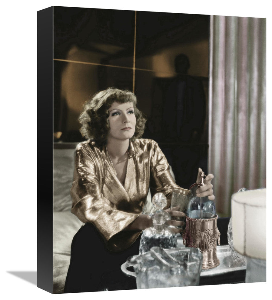 "Greta Garbo" Stretched Canvas Giclee by Hollywood Photo Archive, 13x16"