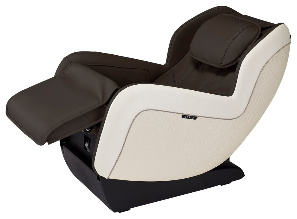 CirC+ Zero Gravity SL Track Heated Massage Chair | Quad Roller Massage Robot, Espresso