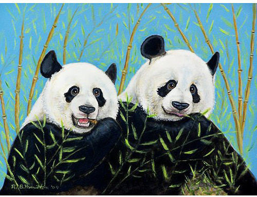 Betsy Drake Pandas 30 X 50 Inch Comfort Floor Mat